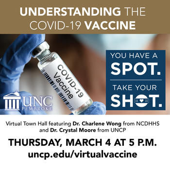 Join us for a virtual town hall on covid vaccination safety and distribution