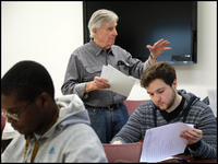 Transient students continue their course of study at UNC Pembroke.