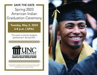 Save the Date for American Indian Graduation Ceremony