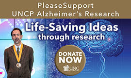 Please Support UNCP Alzheimer's Research