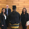 On March 14, 2018, Alexis Hurd (far left) was sworn in as an officer of the court by The Honorable J. Stanley Carmical.