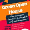 Green Open House to Celebrate Greenhouse Renovations and Research