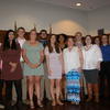 Students are inducted as Regular Members in the Psi Lambda Chapter of TriBeta