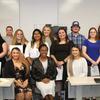 Students inducted into the Psi Lambda Chapter of TriBeta