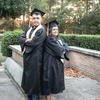 Tanya Locklear, left, will cross the stage at Winter Commencement on Saturday with her son Colby